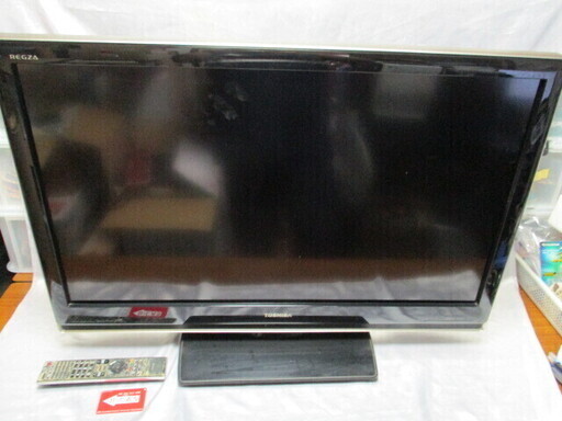 東芝 REGZA 37型 フルハイビジョン地上デジタル液晶テレビ 37ZV500 HDMI 2画面機能 外付けHDD録画対応  リモコン付 2008年製 訳あり動作品