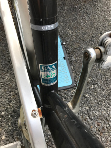 【即引渡し可能】６段階変速自転車２７インチ　安全環境基準適合者