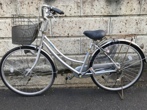 26インチ　ママチャリ　自転車