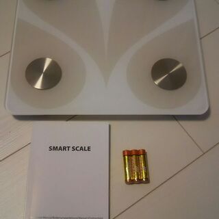 【未使用】体重計（LESHP：スマホで体重以外に7種の管理可能）の画像
