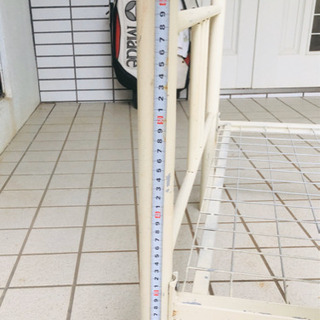 シングルベッド　スチール　パイプの画像