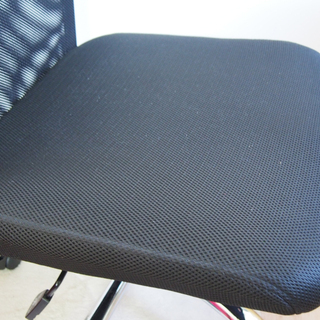 7cmガス昇降機能付きハイバックオフィスチェア２台｜事務所椅子｜ブラックの画像