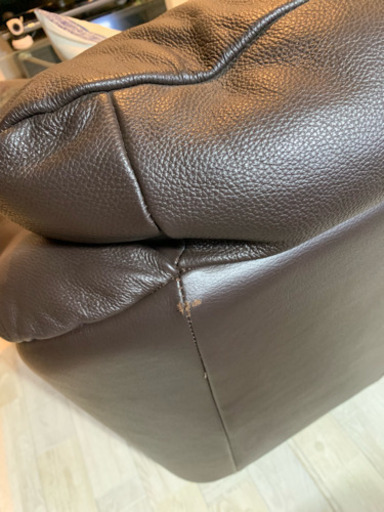 1週間値下げ！高級革ソファー