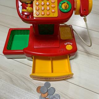 子供おもちゃ。アンパンマン レジスター