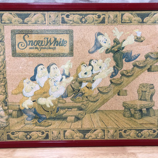パズル 完成品 ディズニーフレーム付き 2点セットの画像