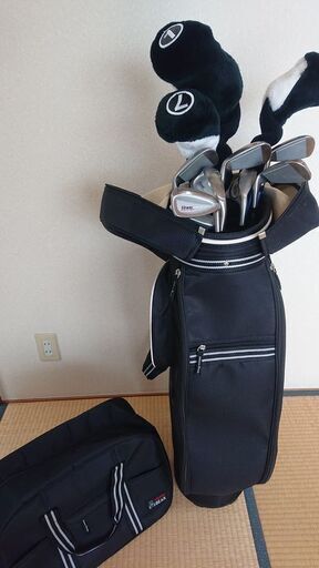 ウィルソン ベア キャディバッグ、ゴルフバッグ◆レディースゴルフクラブセット付き　（写真更新）