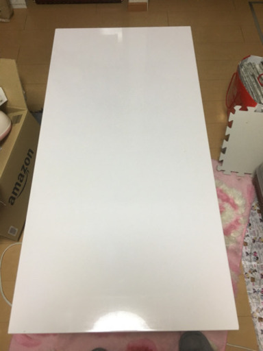 ホワイト 鏡面仕上げ 美品