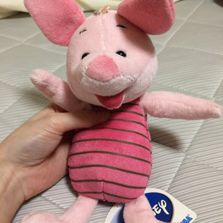 ピグレット くまのプーさん ぬいぐるみ ボールチェーンの画像
