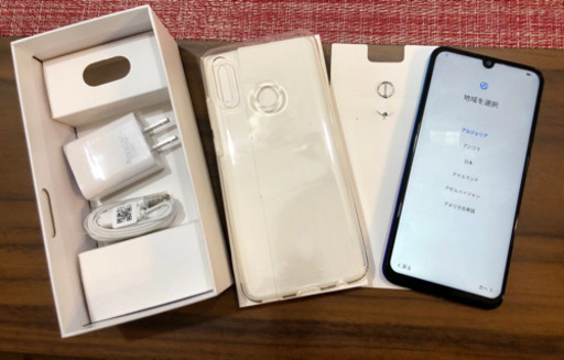 ［売却済］超美品 HUAWEI Nova lite 3 オーロラブルー　 デュアルSIMフリー、デュアルAIカメラ