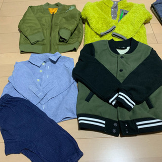 男の子 ブランド服 まとめ売り 95 100 110 120 16点セットの画像