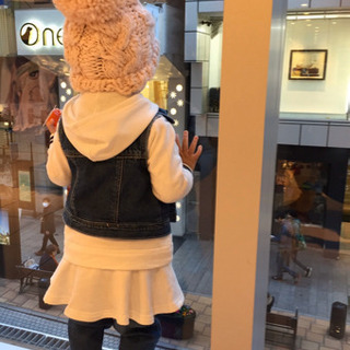 🌸ベビーGAPデニムベスト(着画有り)の画像