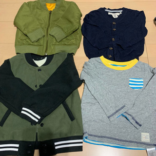 男の子 ブランド服 まとめ売り 95 100 110 120 16点セットの画像