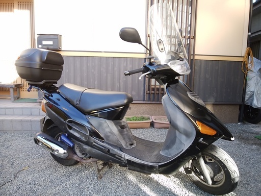 スズキ ヴェクスター125 自賠責2022年6月まで キック付きキャブ車 スクリーン付