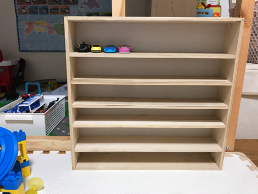 ミニカー収納棚 ハンドメイド