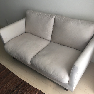 2人がけソファ ニトリ 中古の画像