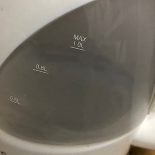 電気ケトル　ピンクの画像