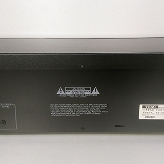 ●完売　オーバーホール済み★ カセットデッキ TEAC「V-615」再生、録音OK★ ドライブベルト新品・その他調整など★良音質★ の画像