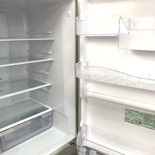 【終了】J143  HITACHI　日立　冷凍冷蔵庫375L　R-K380HV　2017年製　※動作確認、クリーニング済ですの画像