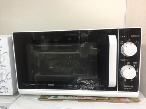 中古 ZEPEAL フラット電子レンジ DR-M2014 2015年製