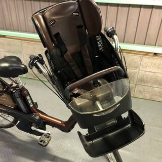 電動自転車 BS Angelino ブラウン 3人乗り対応 90☆ 電動自転車