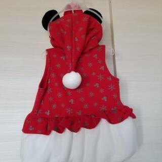サイズ90 　ミニーちゃん　クリスマス　コスプレ　キッズの画像