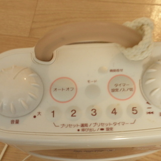 SONY　CD・ＦＭ/ＡＭラジオ 防滴仕様　　中古の画像