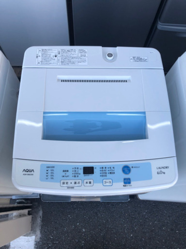 2015年 アクア 6kg【3ヶ月保証★送料に設置込】