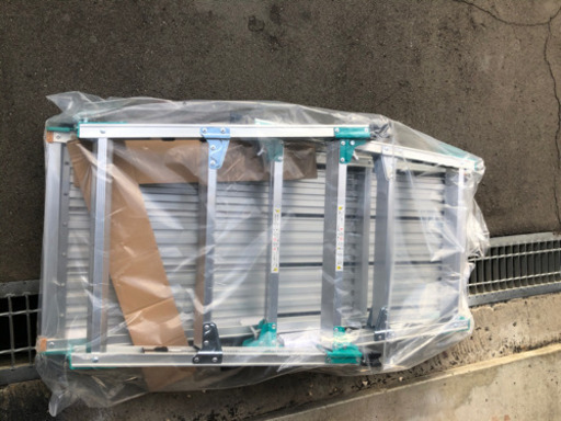 長谷川工業/ハセガワ 脚立【DRSW2.0-1000 ハセガワ 脚部伸縮式アルミ足場台 65〜96ｃｍ