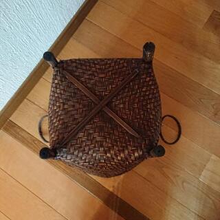 2,かご ゴミ箱の画像