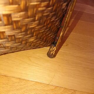 2,かご ゴミ箱の画像