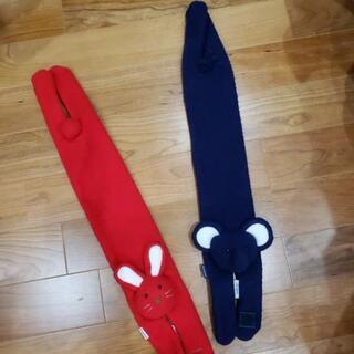 幼児用、園児用 マフラー 2つセット。むーじょんじょんの画像