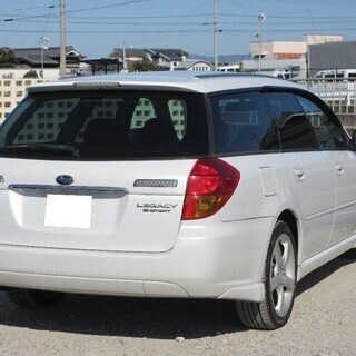 【車検2年満タン渡し】レガシィツーリングワゴン（総額：33万円）【人気色：ホワイトパール】※数台出品中！ の画像