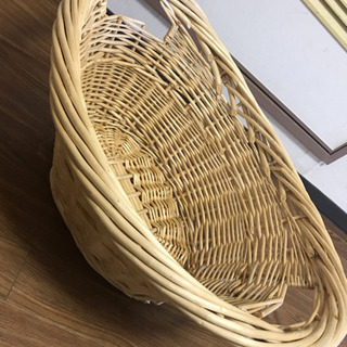 【売却済】 ③【美品】ランドリーバスケット（籐の編みかご）の画像