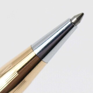 CROSS / クロス 旧ロゴ ボールペン&シャープペンセット センチュリー 1/20 14KT GOLD FILLED MADE IN U.S.A. ゴールド 箱 回転式 NTの画像