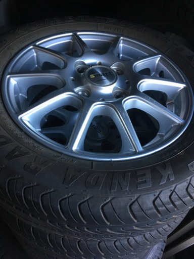軽自動車　夏タイヤ　155/65R13 アルミホイール　4本セット
