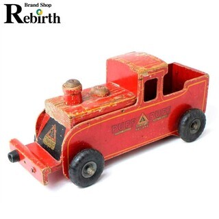 TRI-ANG イギリス製 木製 レトロカー PUFF 36cm...