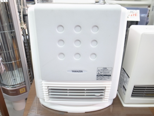 ヤマゼン セラミックファンヒーター DF－HA12 2008年製【モノ市場東浦店】