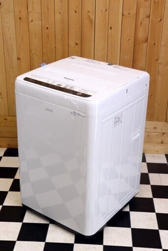 配達込み　全自動洗濯機　Panasonic NA-F50B9C　2016年製　5.0kg　ホワイト系　単身　住まい