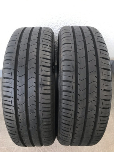 ブリジストン エコピア 165/55R14 4本 バリ溝 MF22Sホイール付き