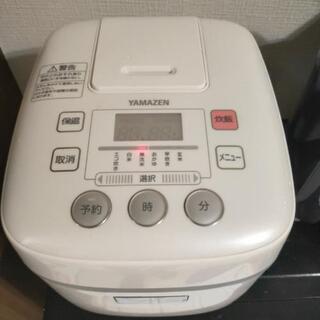 YAMAZEN 炊飯器 炊飯ジャー YJC-300&無洗米2kg×2