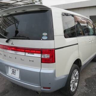 デリカD5中期！Gパワー！令和２年１１月＊社外ナビ＊地デジ＊CD＊DVD＊バックカメラ＊ETC＊両側パワースライド＊スマートキーの画像