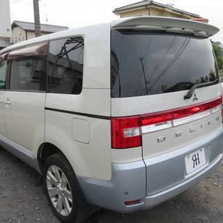 デリカD5中期！Gパワー！令和２年１１月＊社外ナビ＊地デジ＊CD＊DVD＊バックカメラ＊ETC＊両側パワースライド＊スマートキーの画像