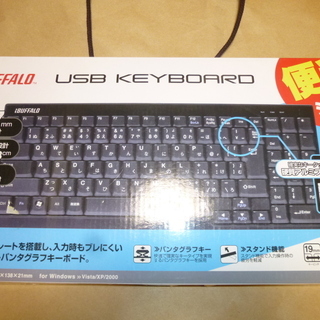 ibuffalo usb keyboard　BSKBU03BKJ