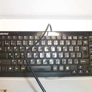 ibuffalo usb keyboard　BSKBU03BKJの画像