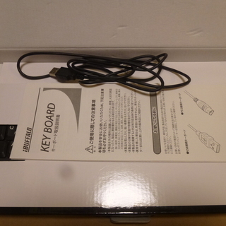 ibuffalo usb keyboard　BSKBU03BKJの画像