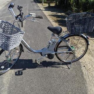 商談中 パナソニック 24インチ アシスト自転車 VIVI シルバー 充電器付き
