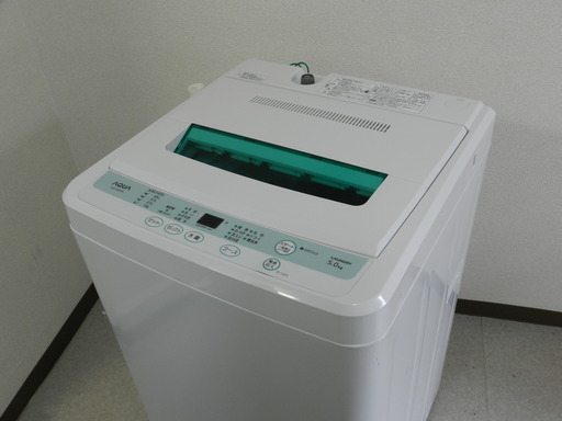 AQUA 全自動洗濯機 AQW-S50A 2012年製 都内近郊送料無料