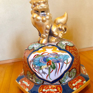 商品説明 □有田焼 錦壺[沈香壺 飾り壺 特大] □