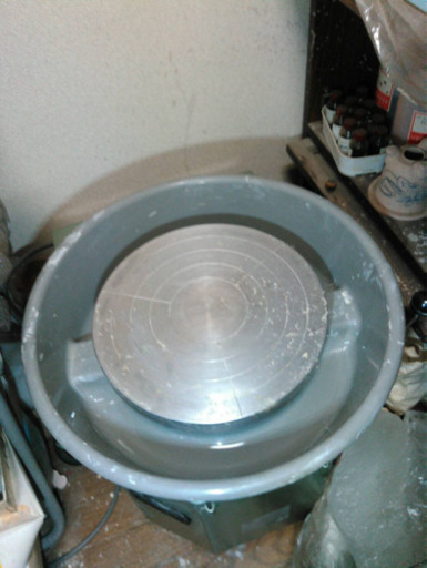 家庭用電源で使える陶芸窯と轆轤セット