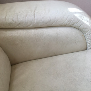 レザーのソファの画像